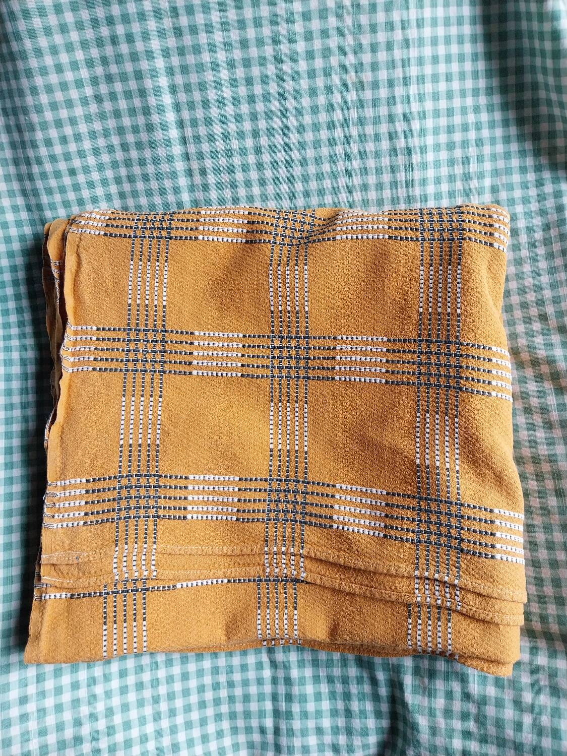 Large cotton tablecloth 275cm x 145cm