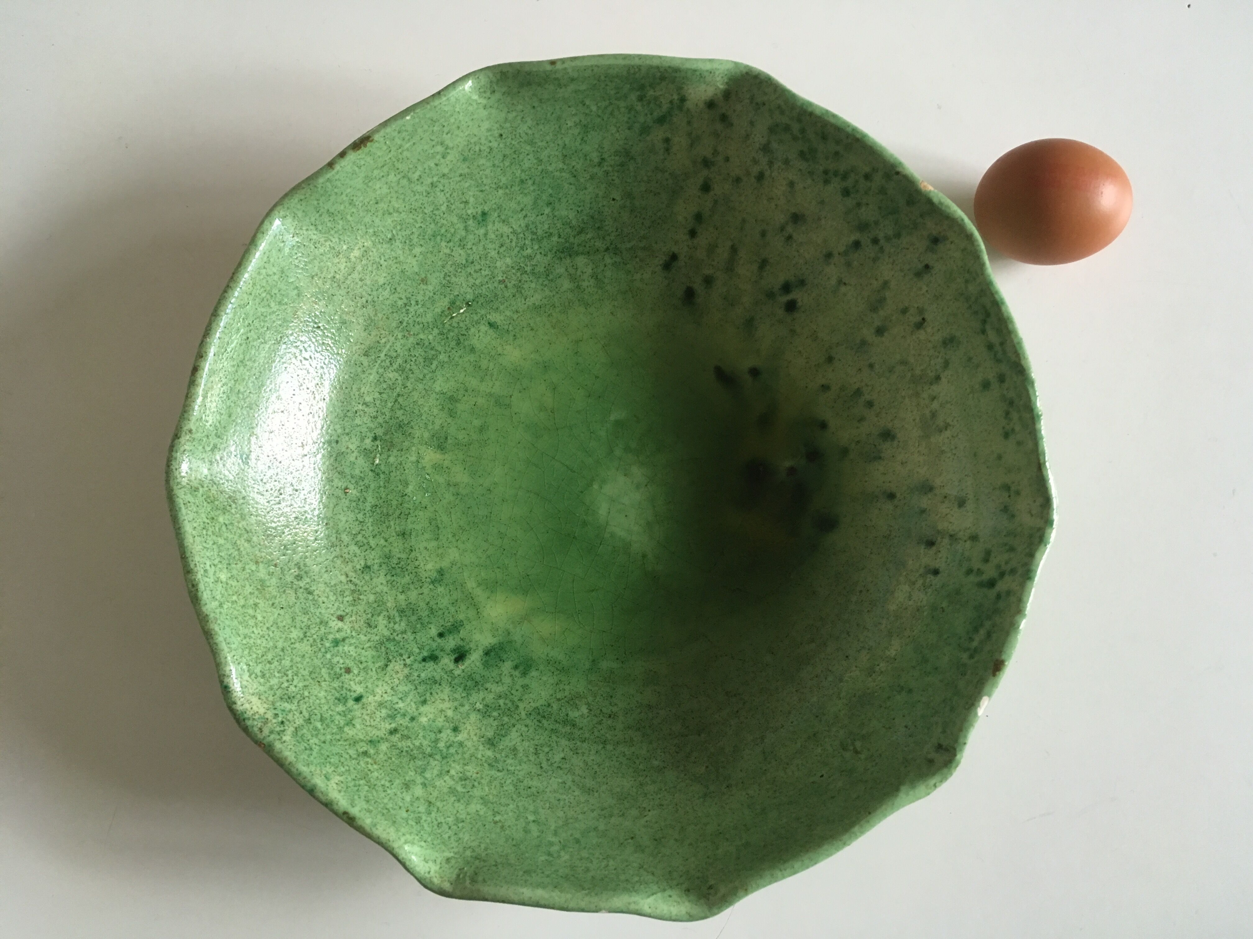 Vallauris Dieulefit glazed earthhollow dish 60