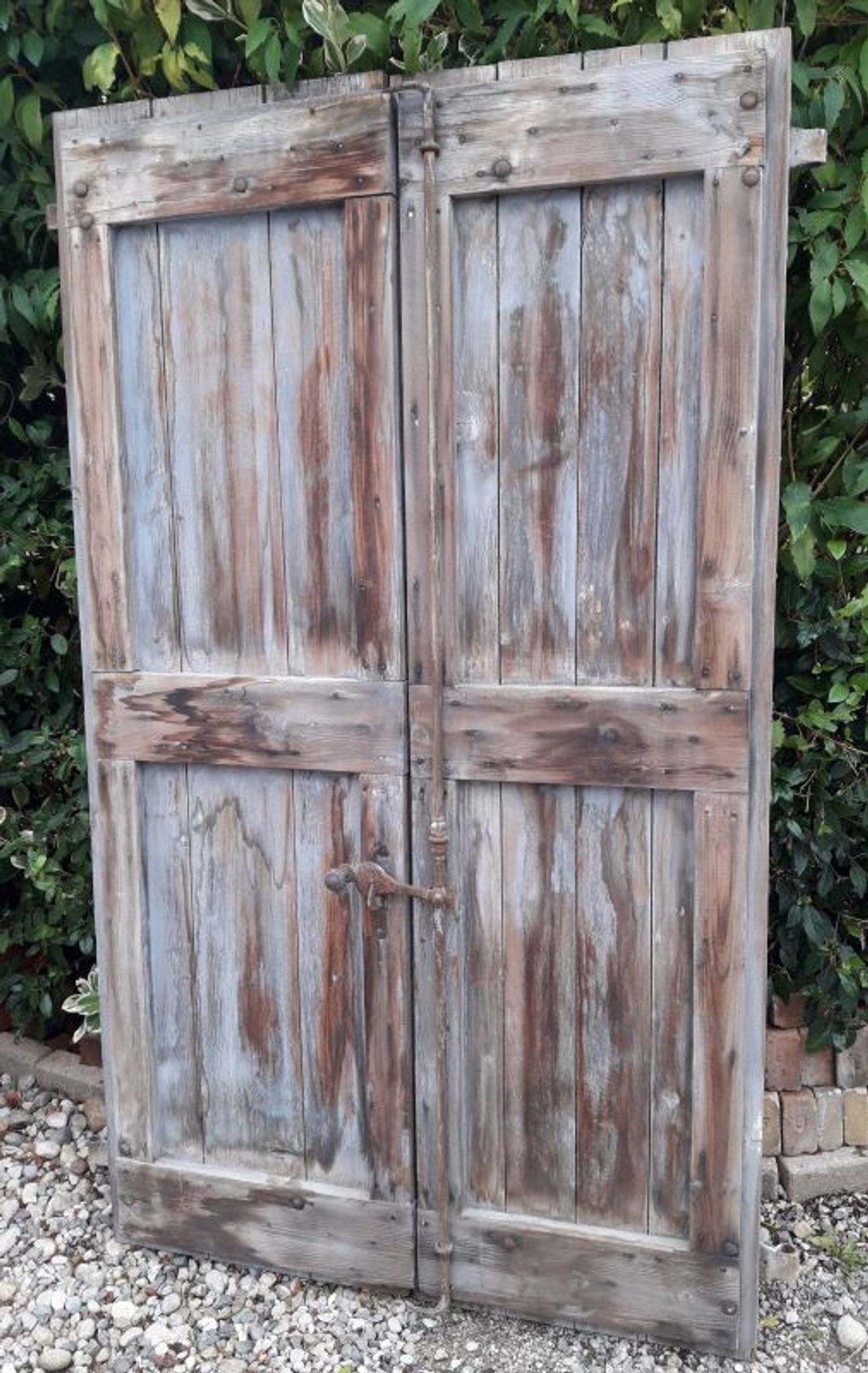 Pair of shutters fir hinges XVIII° old