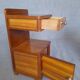 Art Deco bedside tables in pairs