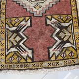 Tapis blush oushak 48x93cm