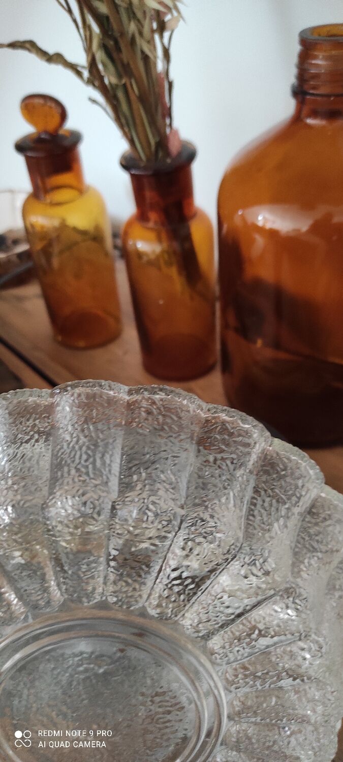 Vintage Glass Ceiling Light