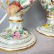 Pair Portuguese porcelain table lamps limited numbered by Alconaca