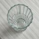 Pressed glass vase