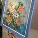 Oil painting on isorel panel Bouquet fleuri signed FAYET twentieth era