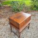 Wedding Chest and its Twisted Base in Oak 17th Century