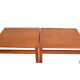 Ensemble de 4 fauteuils et 2 tables basses « Moduline » conçu par Ole Gjerlov Knudsen