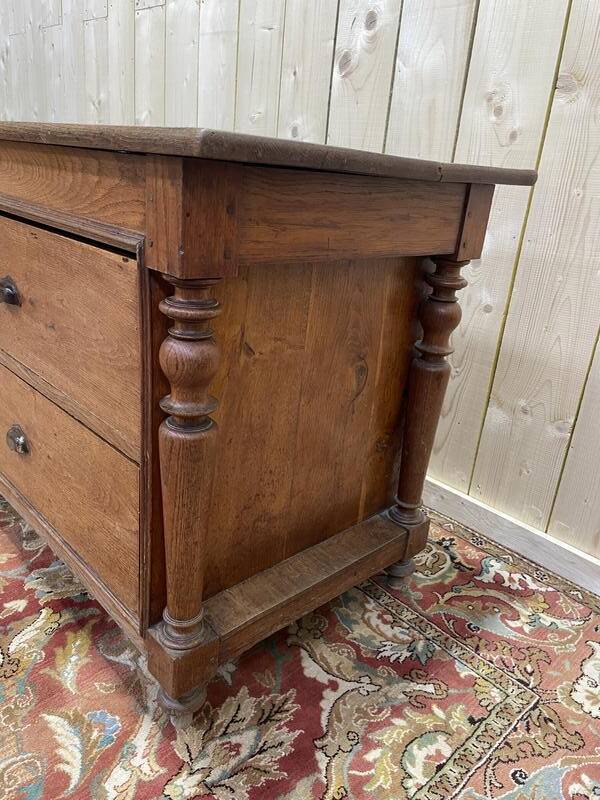 Sideboard - Louis Philippe period oak craft furniture