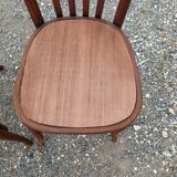 5 Thonet wooden bistro chairs