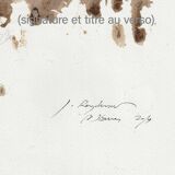 Original drawing by J. Rodgussar – Inks on paper