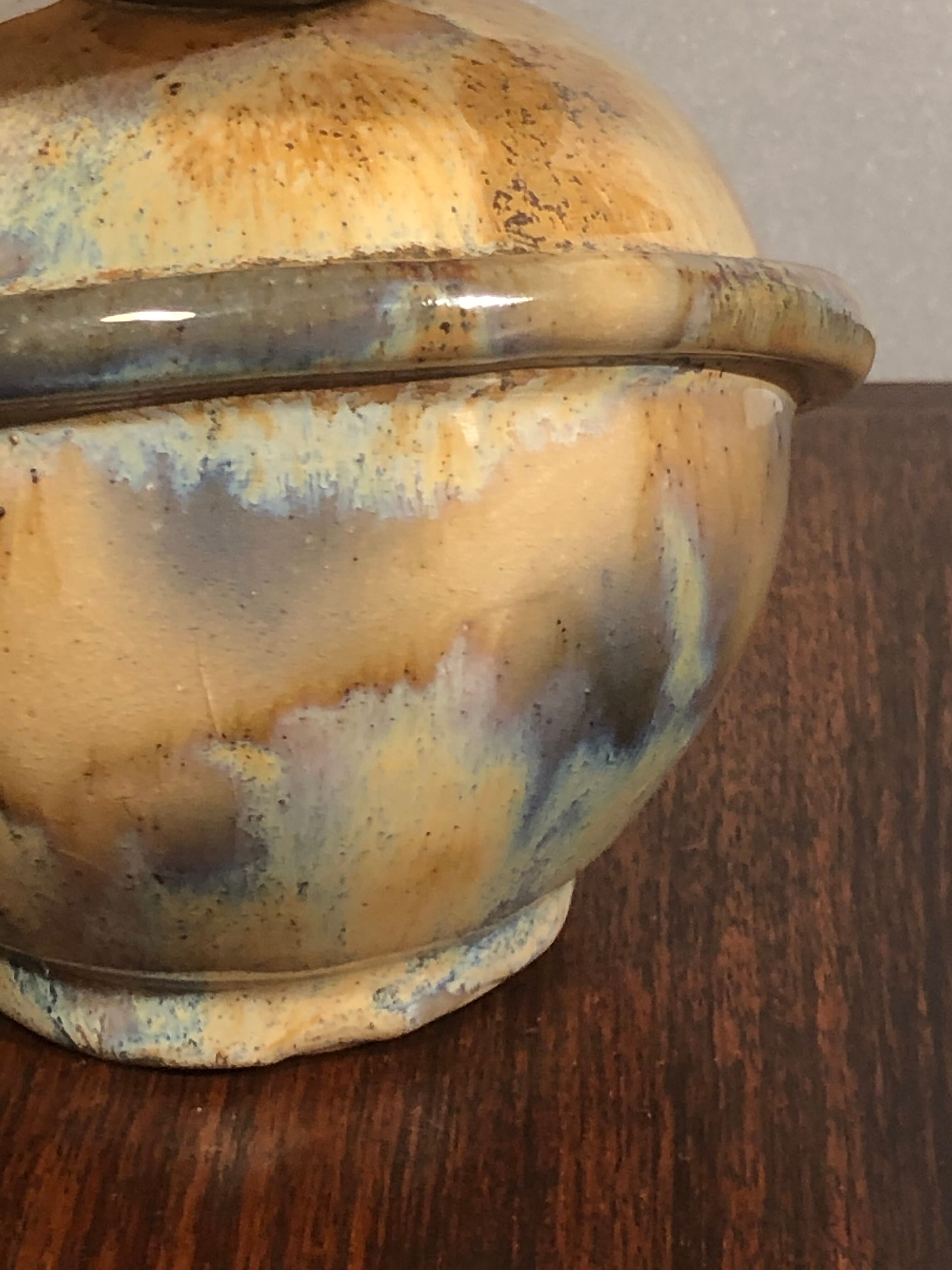 Art Deco lamp in ceramics 30/40