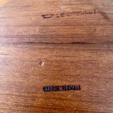 Teak tray signed Le Creuset, Denmark