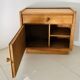 Oak bedside tables (x2); Italy 60s