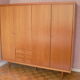 Vintage teak wardrobe