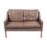 2208 by Borge Mogensen leather sofa
