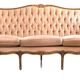 Antique sofa, baroque Louis XV style