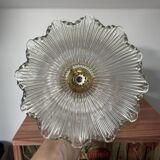 Large holophane tulip pendant light