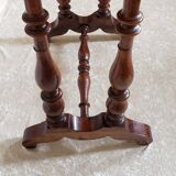 Walnut work table circa 1840.