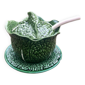 Soupière chou barbotine