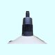 70s Retro Danish Design Creme-White Colored Pendant Light With Adjustable Rolly System | Industrial