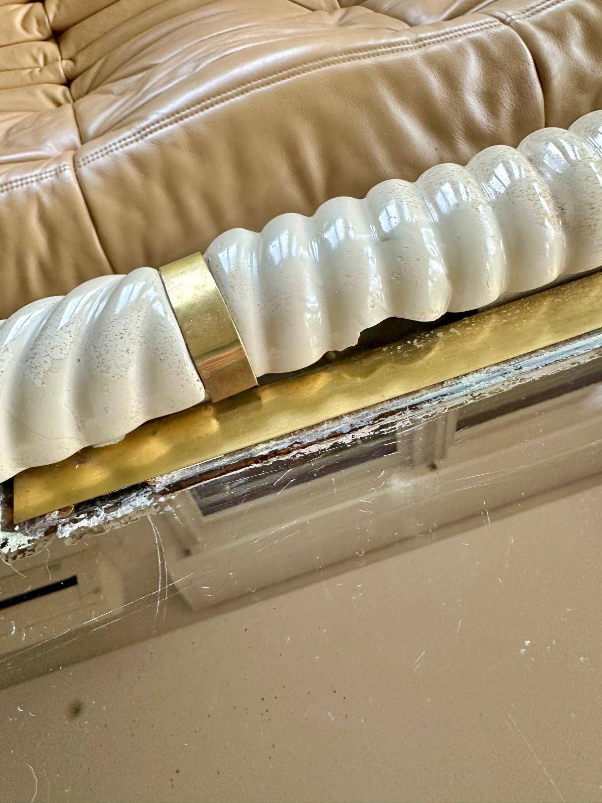 Tommaso Barbi coffee table ceramic 1970