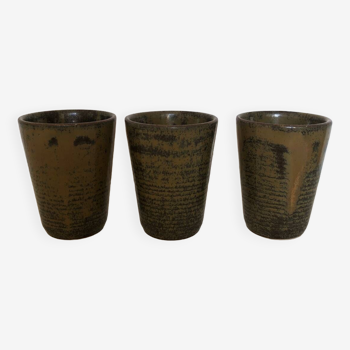 Digouin stoneware mugs