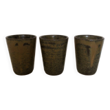 Digouin stoneware mugs