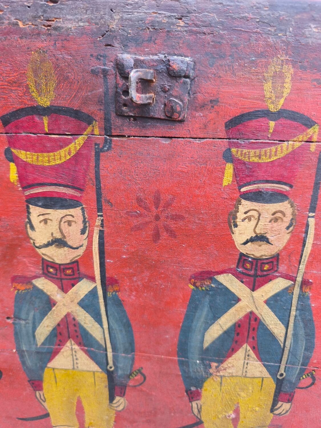 Portuguese sailor's chest, late 18th century