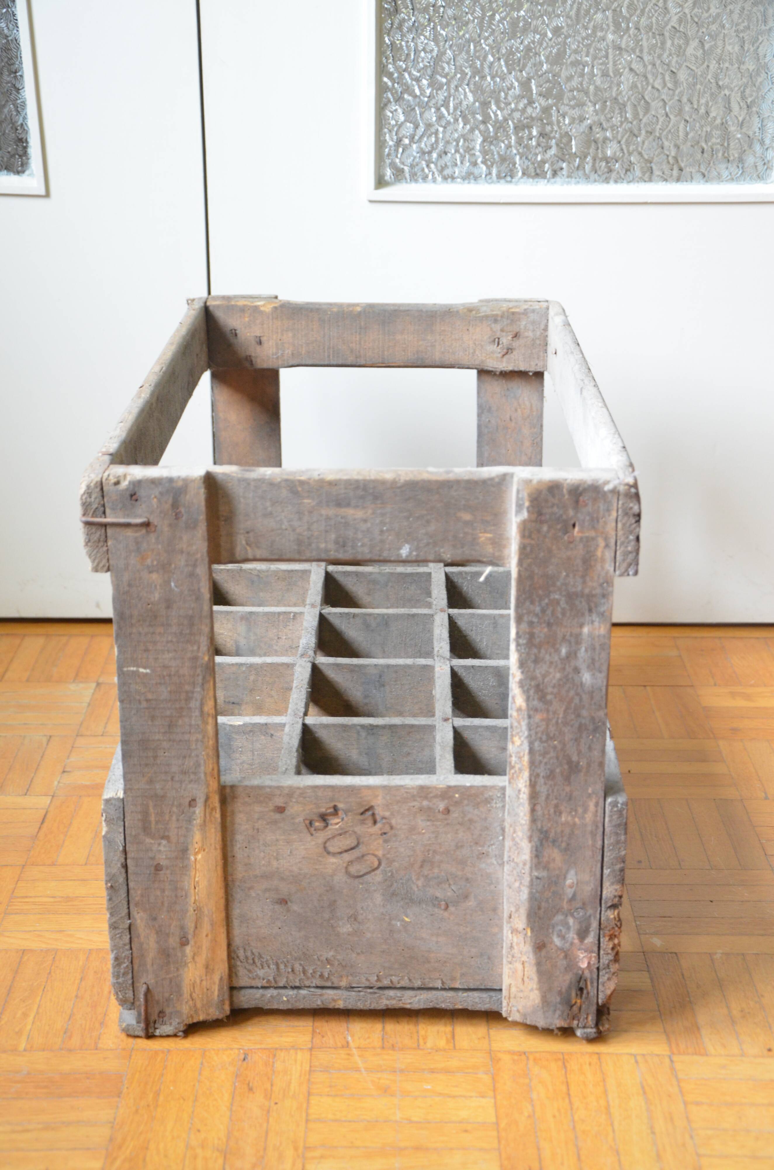 Wooden crate