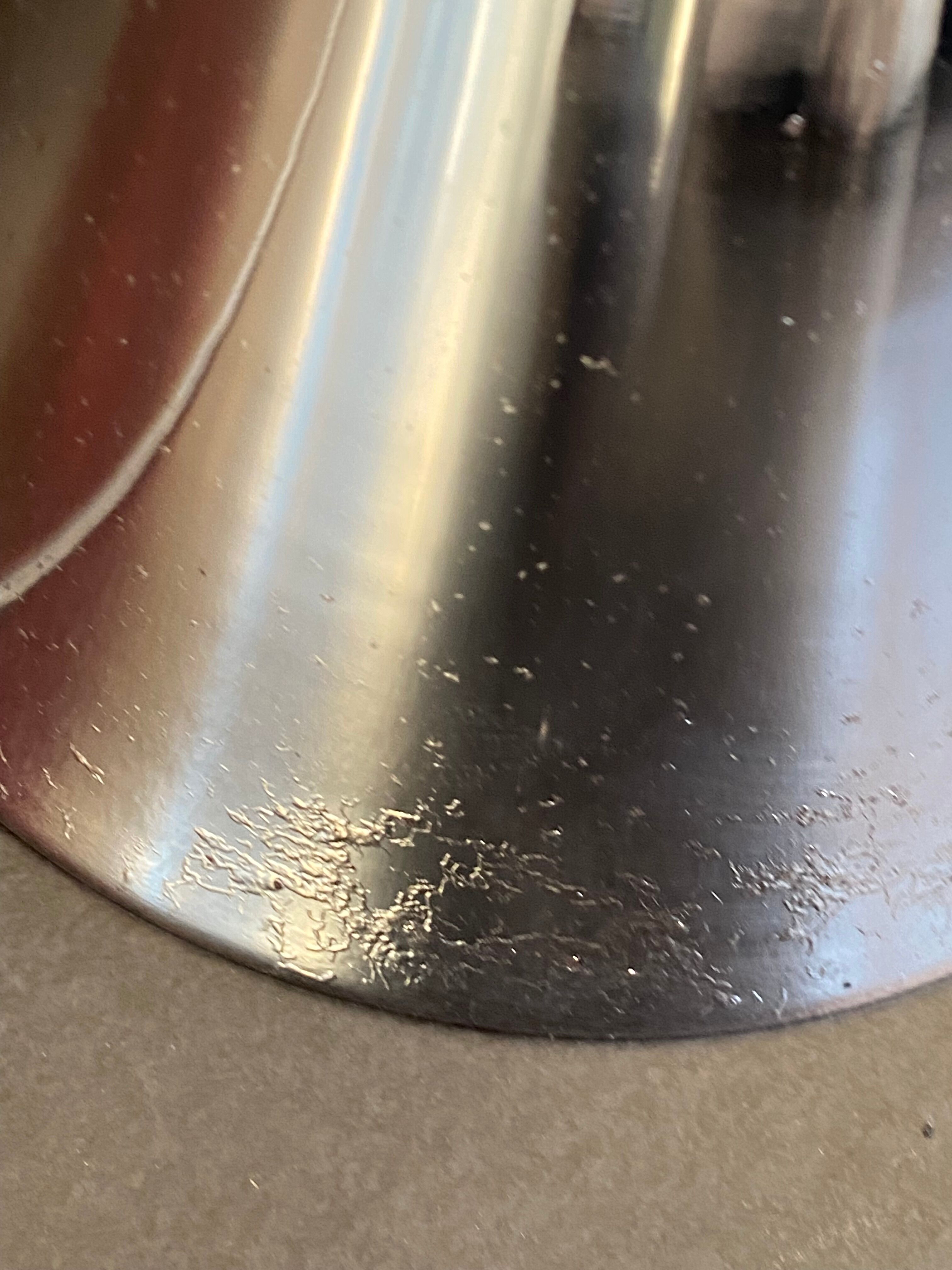 Vintage 70 metal ashtray space age