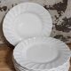 Nine fine English porcelain sweet plates