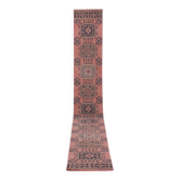 Vintage Turkish Oushak Rug Handwoven 80x670 cm