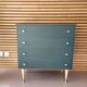 Commode vintage années 60 pieds fuseaux