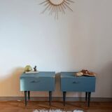Paire de chevets vintage