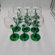 12 verres à vin d'Alsace en verre