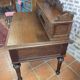 Oak desk with drawers