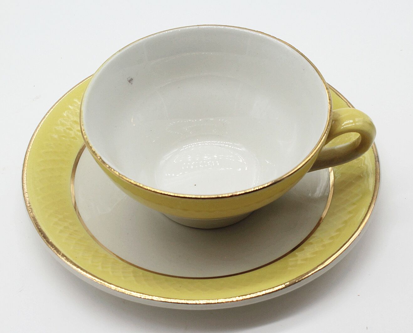 Lot of 2 cups and under vintage ceramic cup