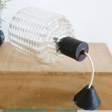 Cylindrical suspension in molded glass 1960