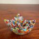 Vintage Murano Millefiori trinket bowl