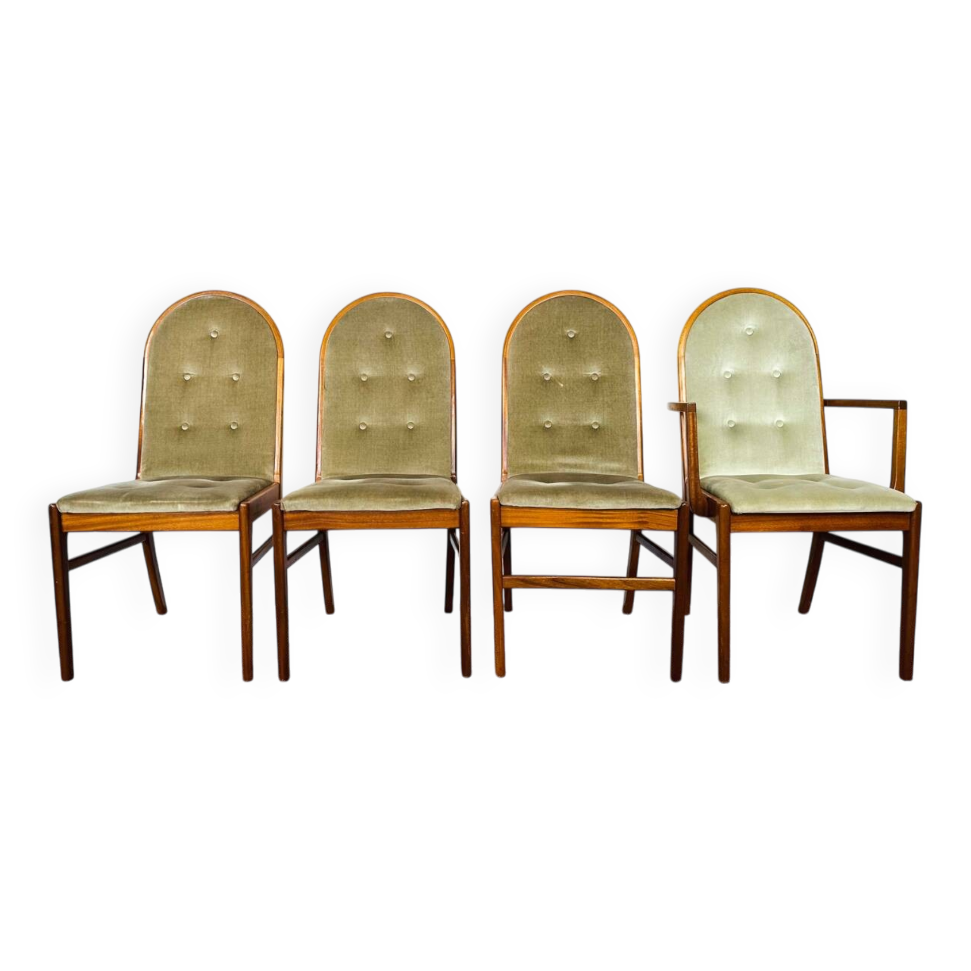 4 vintage chairs from the 1960s