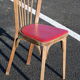 8 chairs Baumann No. 12 red beech skai way