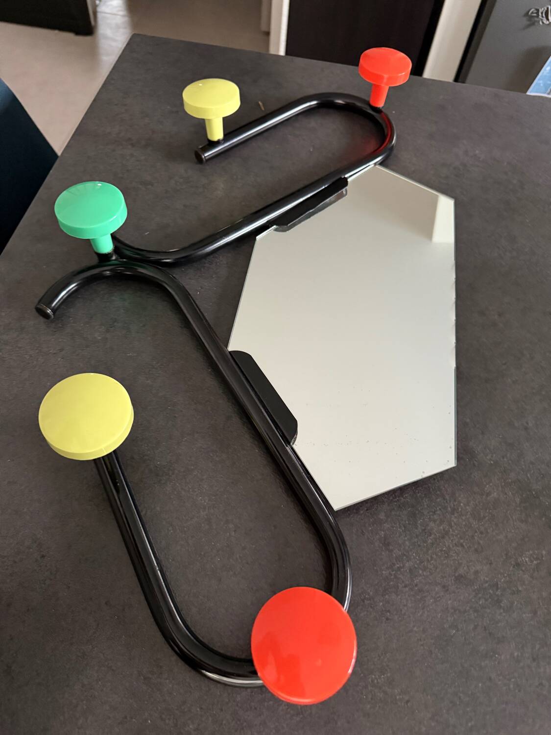 vintage 60s coat rack