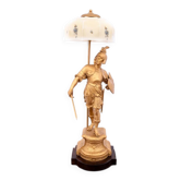 Lampe de table des années 1950, Europe de l'Ouest.