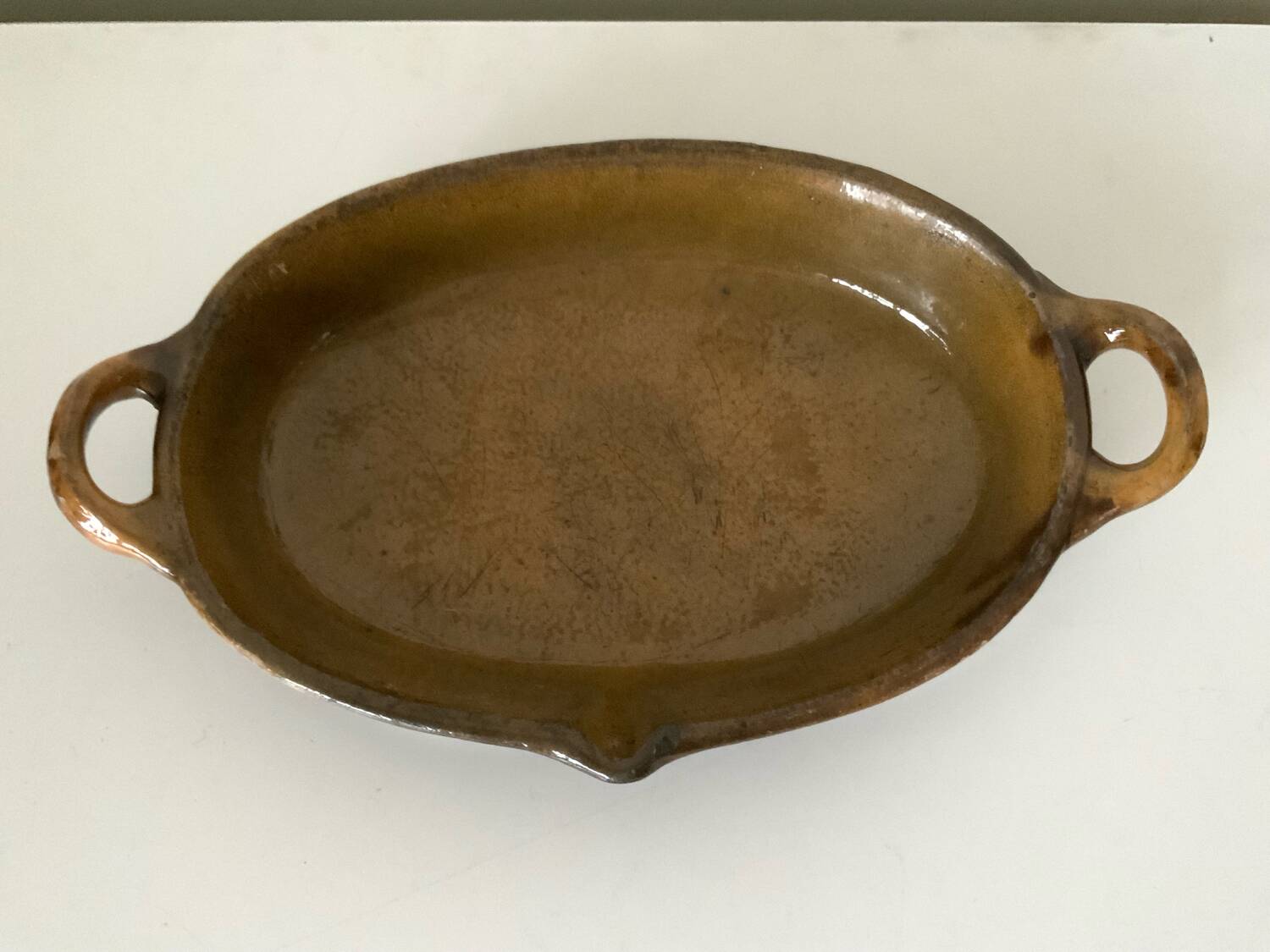 Terracotta dish