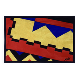 Axis wool rug by Louis de Poortere, 1982