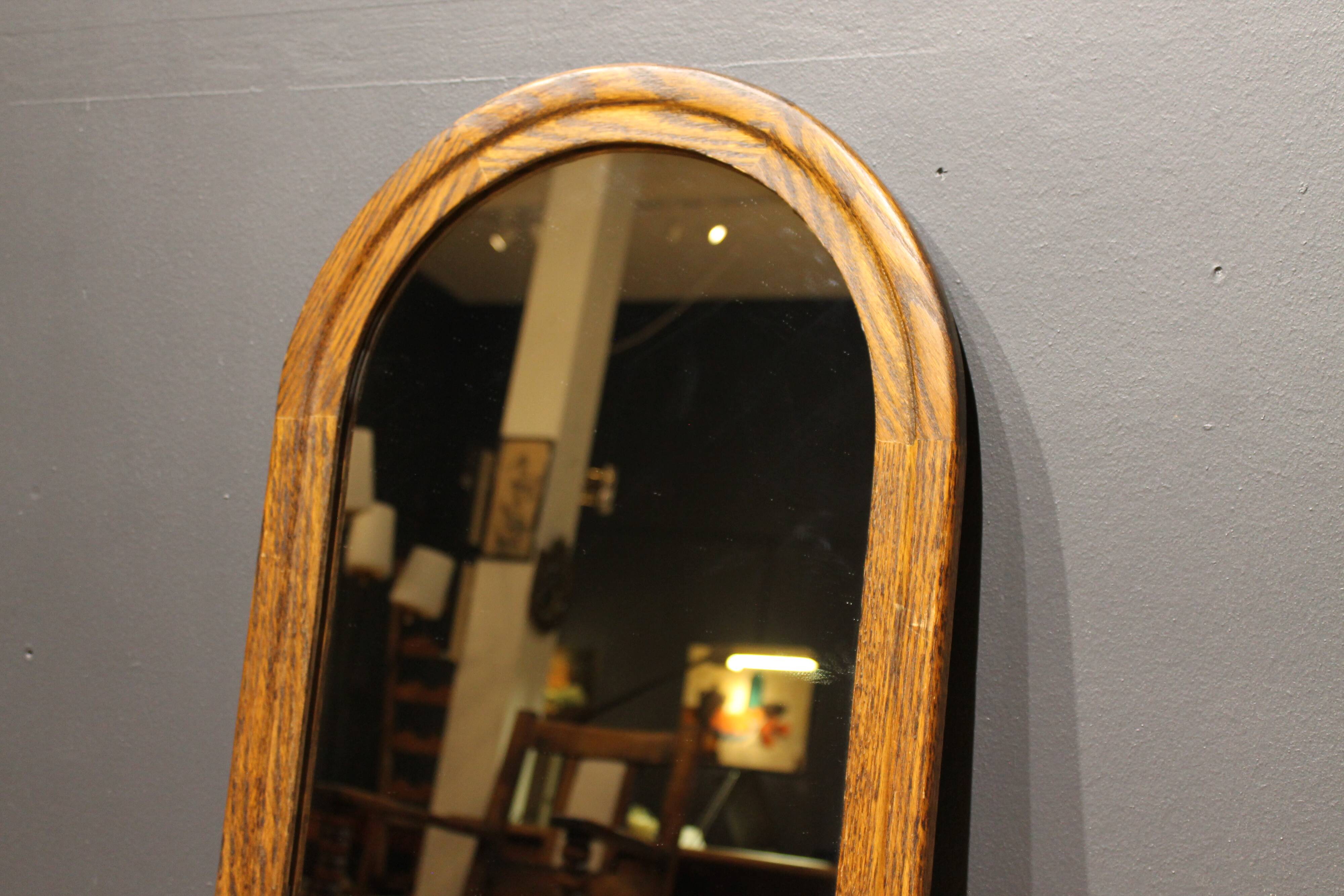 Vintage solid wood mirror