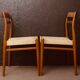 Set of 6 Norwegian Teak Dining Chairs by Alf Aarseth in teak.