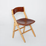 Table et ses 4 chaises par Marc Held édition Bessière, 1983