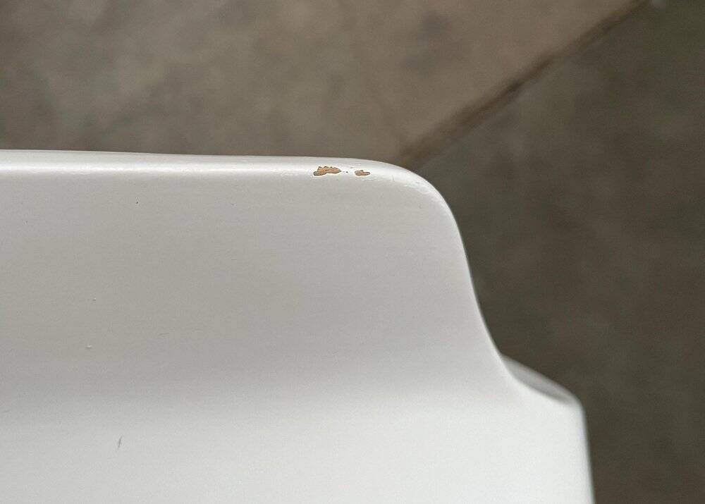 Minimalist Danish rocking stool by Michael C. Poulsen