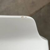 Minimalist Danish rocking stool by Michael C. Poulsen